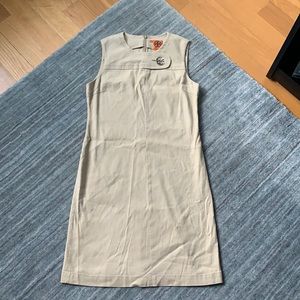 Tory Burch Beige Sleeveless Dress